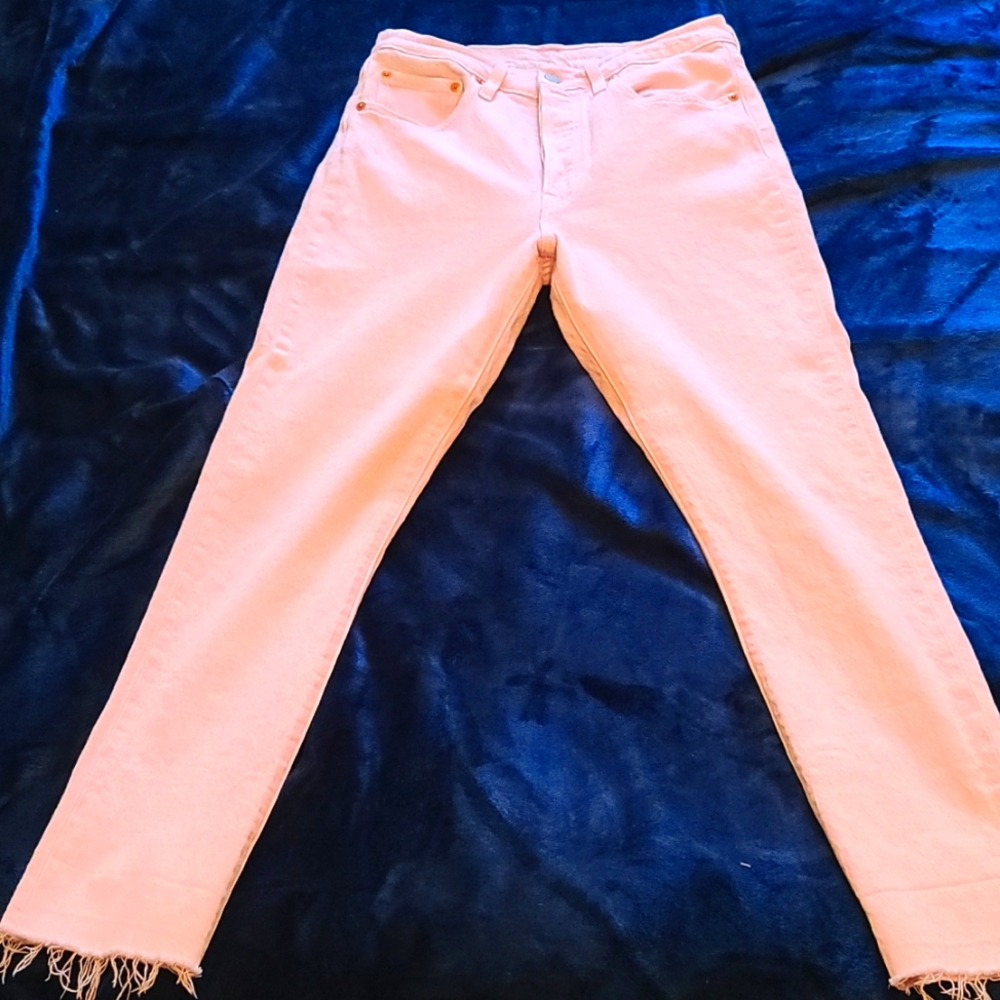Pink Levi's 501, New without tags,  button fly